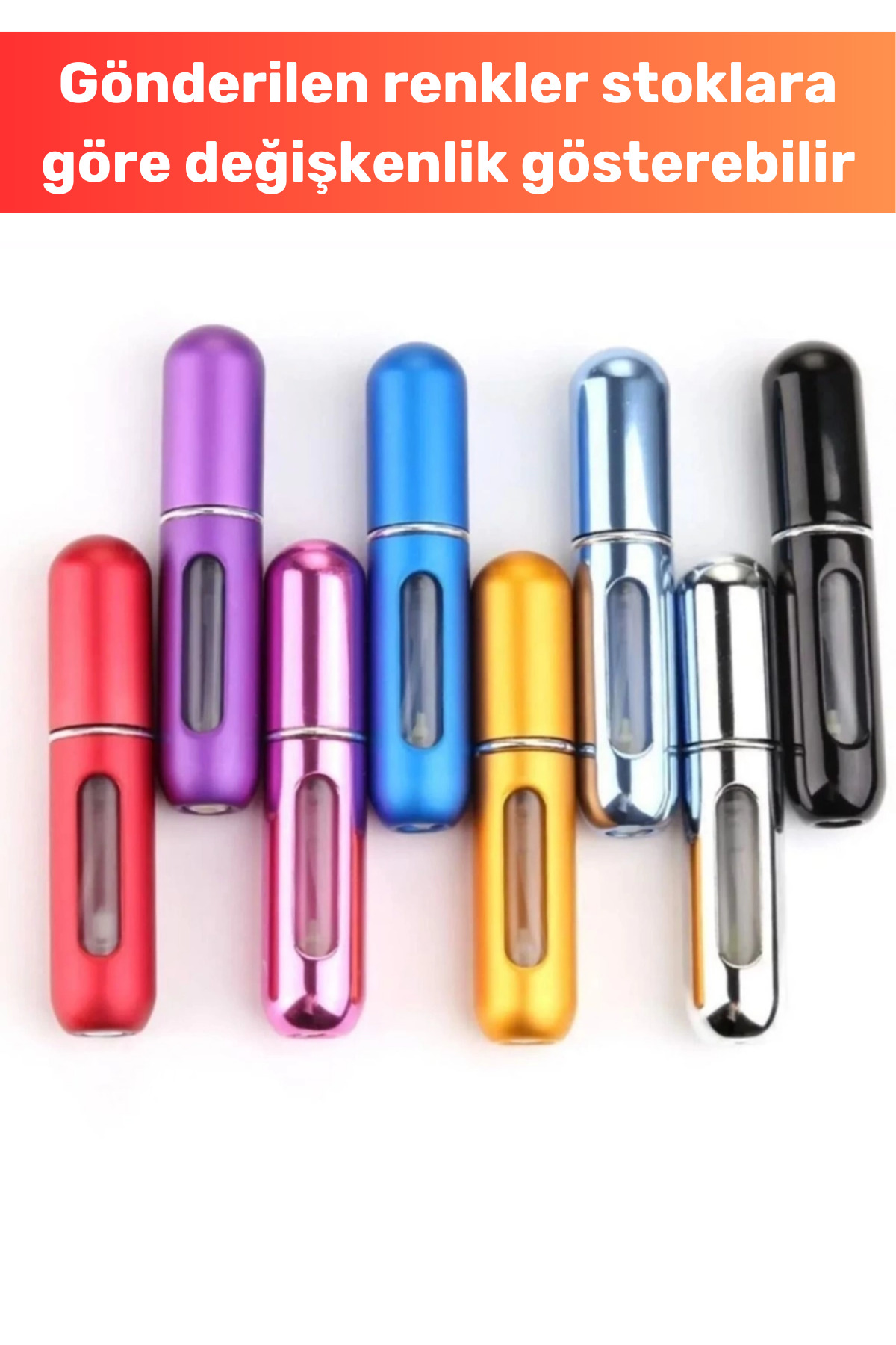 Parfüm Şişesinden Doldurulabilir Taşınabilir Çanta İçi Seyahat Mi