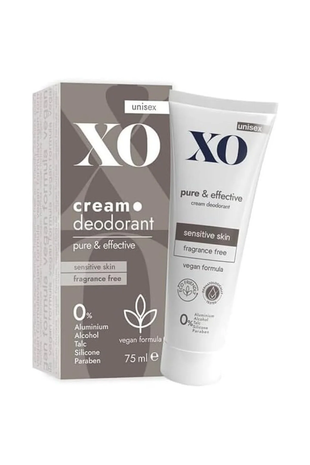 Parfümsüz Cream Deodorant, 75 ml, Unisex