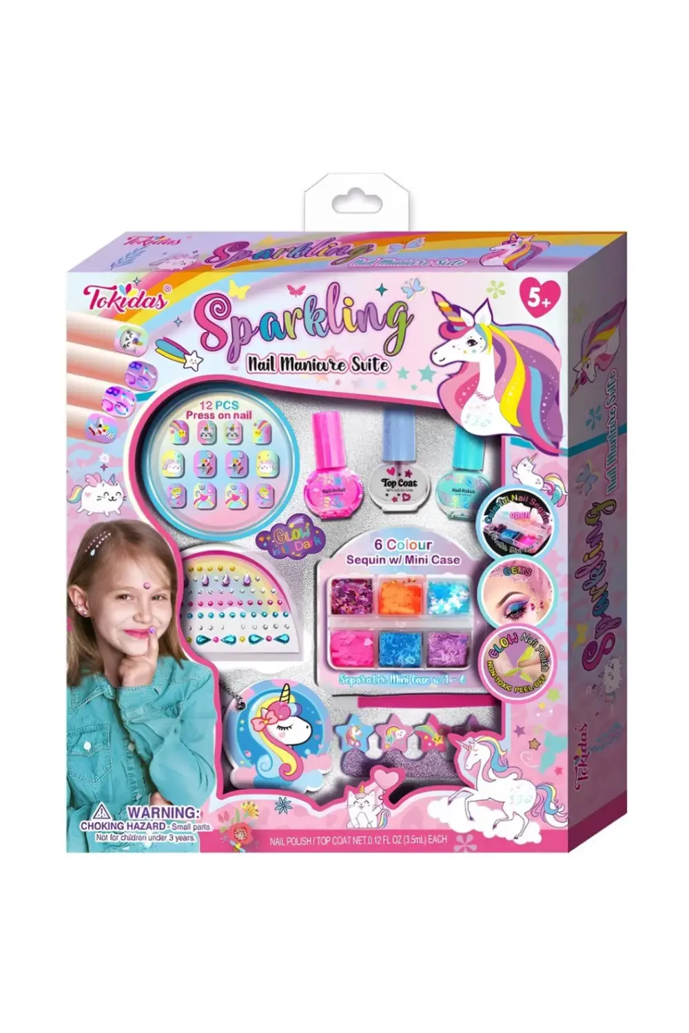 Parıldayan Tırnak Manikür Seti