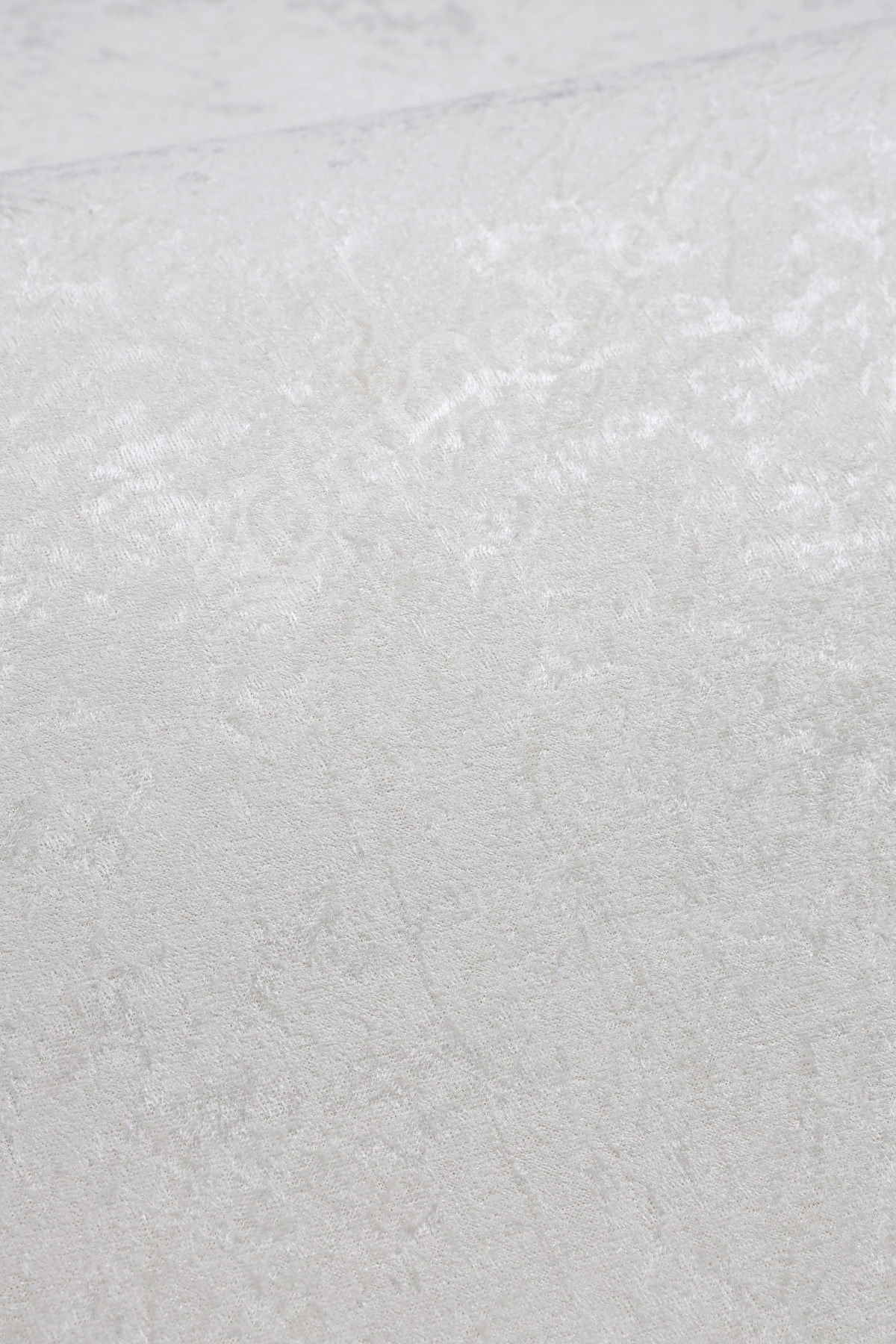 Parıltılı Oval Saçaklı Halı Açık Krem Silinebilir 60x100