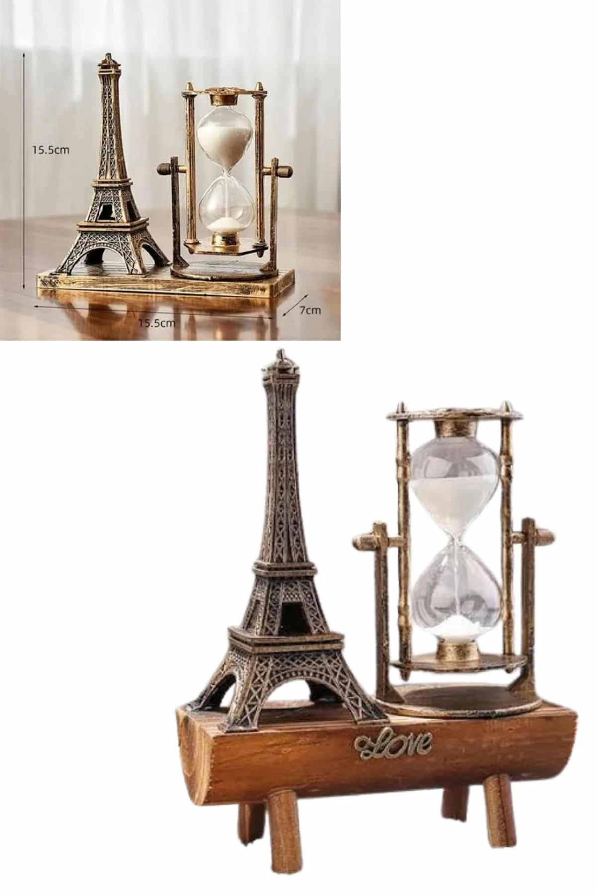 Paris Eyfel Kulesi Hediyelik Eyfel Retro Kum Saati Dekoratif Eşya Yeni Nesil Paris Eyfel Kulesi Hediyelik Eyfel Retro Kum Saati Dekoratif Eşya Yeni Nesil