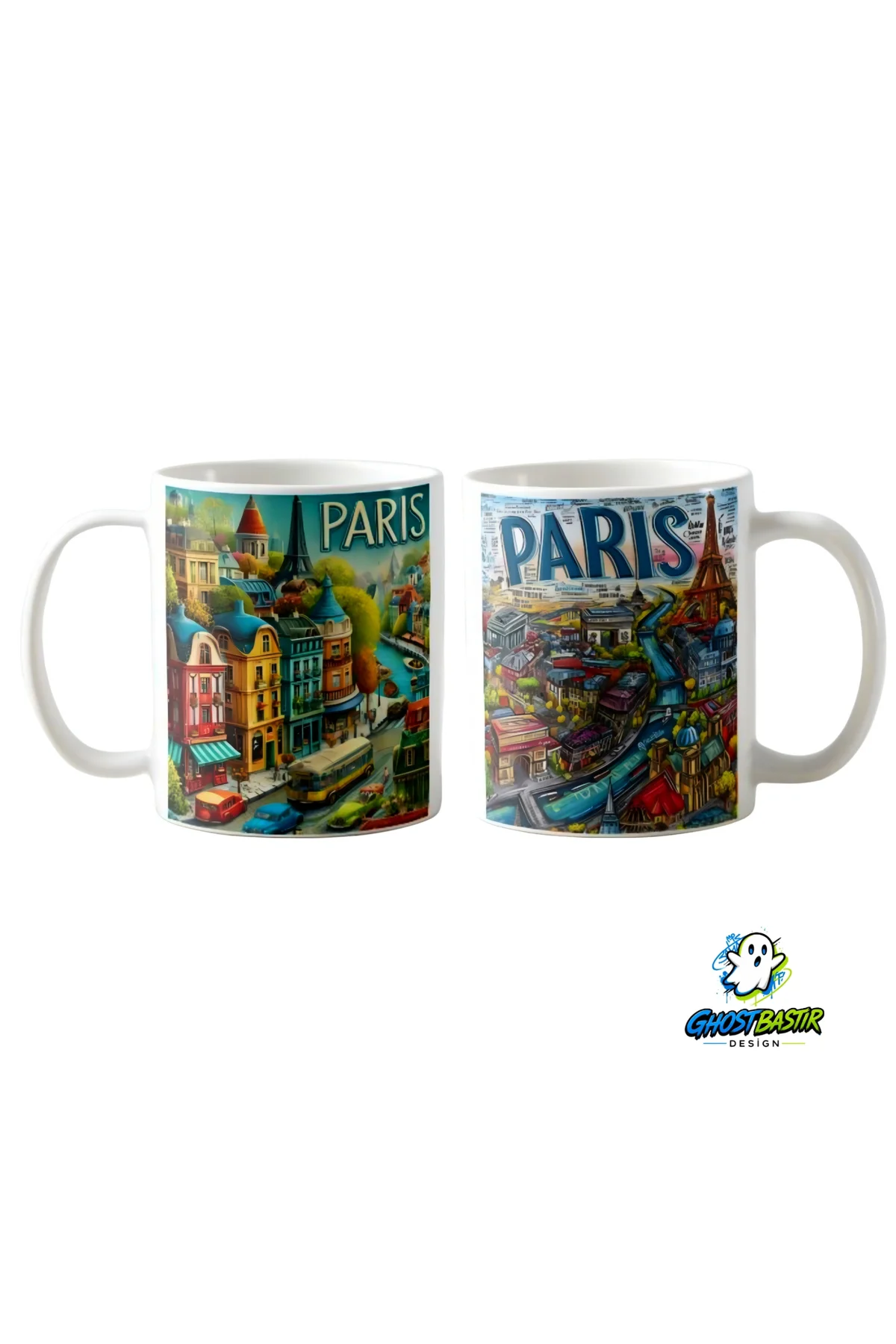 Paris Kupa Bardak | Tek Adet K0353