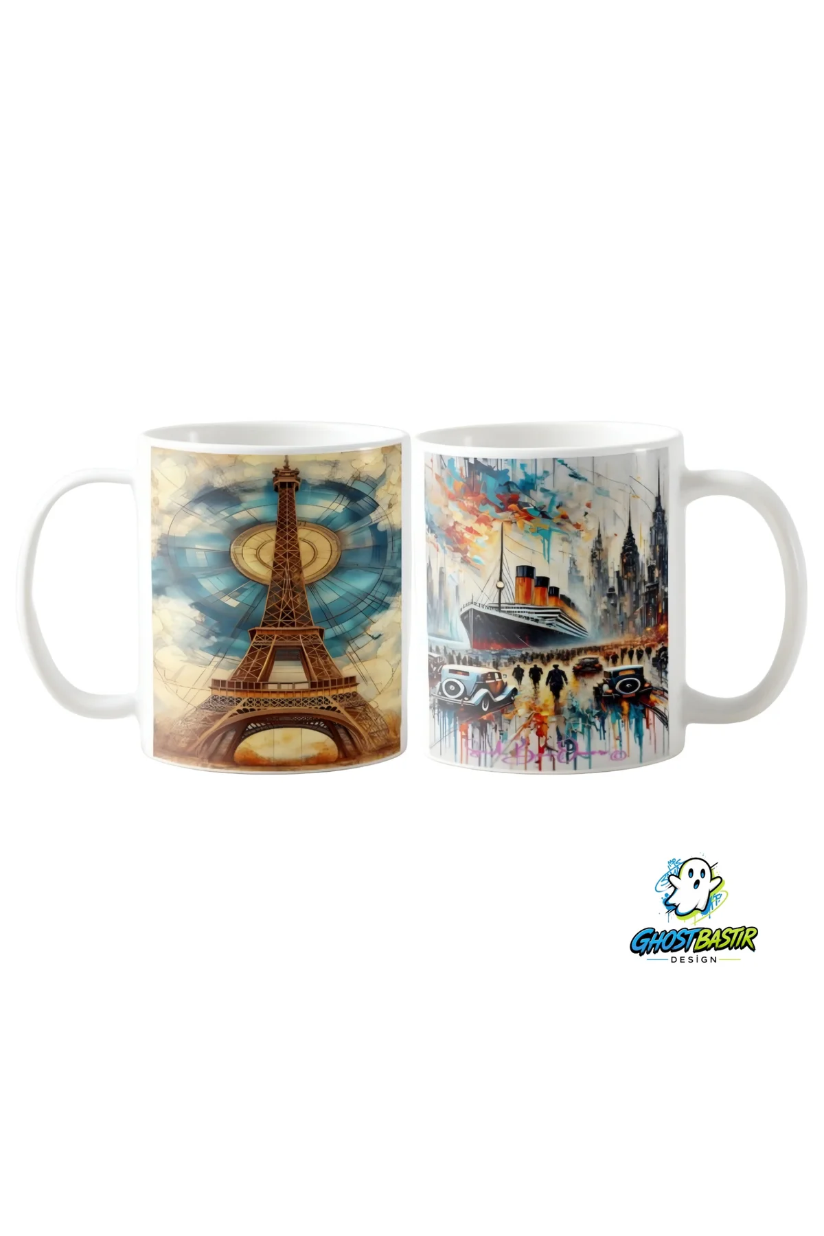 Paris Kupa Bardak | Tek Adet K0352