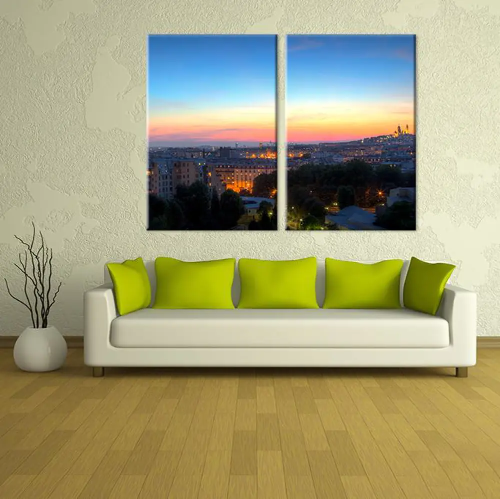 Paris Manzaralı Kanvas Tablo Paris Manzaralı Kanvas Tablo