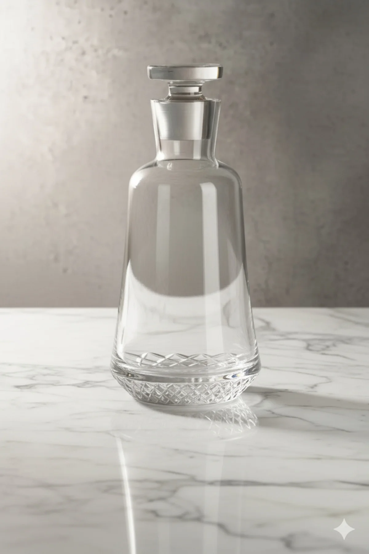 Paris Serisi Lüks Kristal Viski Karafı 1000ml - Şık Sunum