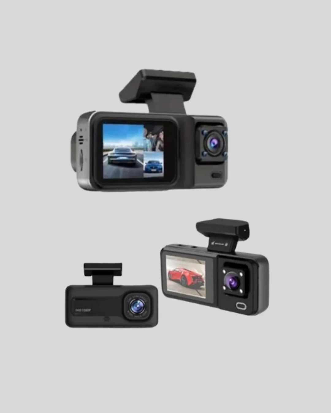 Park Modlu 3 Kameralı Araç Kayıt Cihazı 1080P Ön Kamera 2’’ Ekran Fiyatı, Yorumları ve Özellikleri