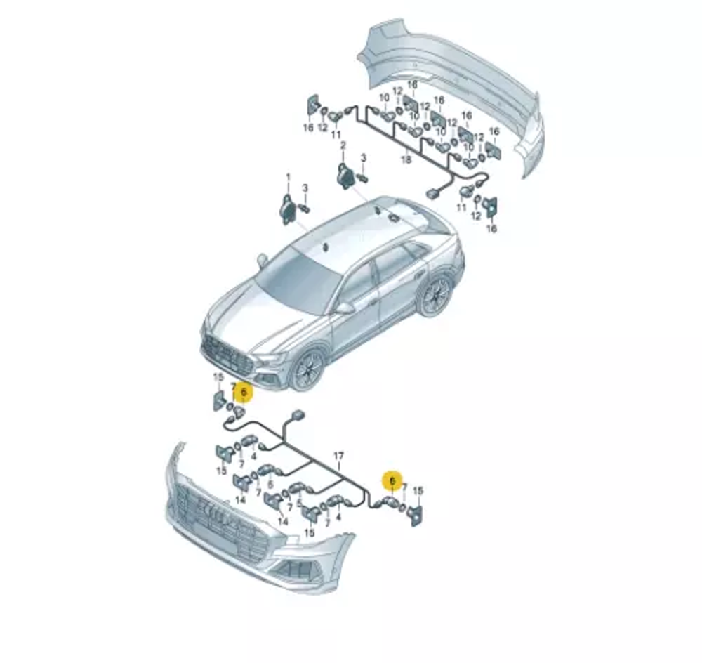 Park Sensörü (VW Orjinal)(5Q1919275)