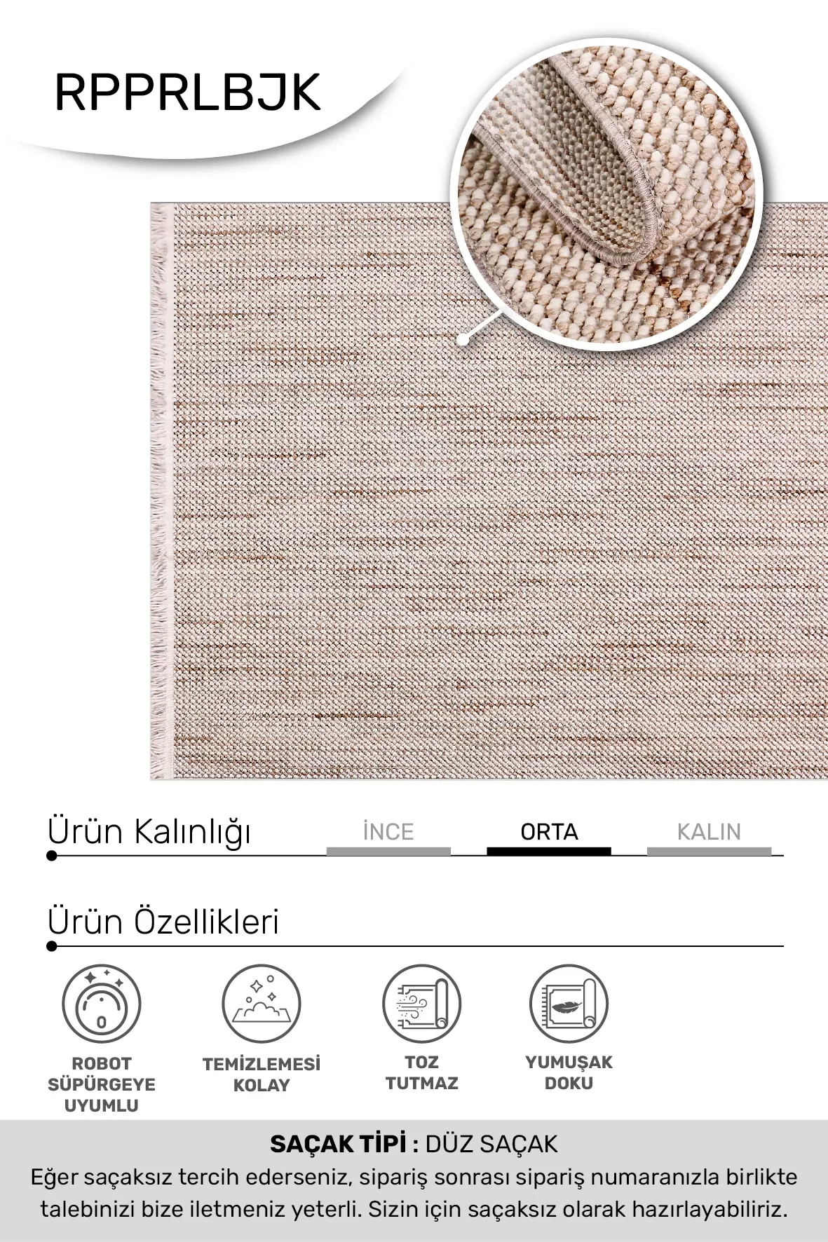 PARLA Bukle Halı – Oturma Odası İçin Dayanıklı ve Şık Halı Fiyatı, Yorumları ve Özellikleri