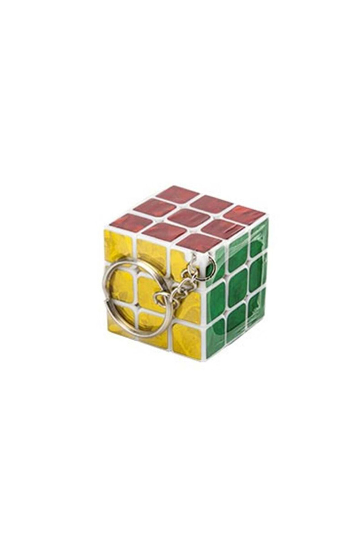 Oyuncak Store Parlak Canlı Renkli Zeka Küpü Anahtarlığı