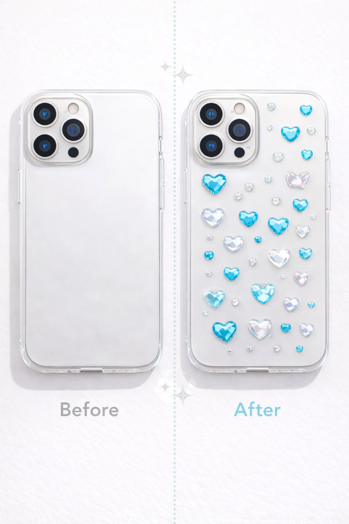 Parlak Işıltılı Taş Sticker Yapışkanlı Tırnak Saç Süs Dekor DIY Y