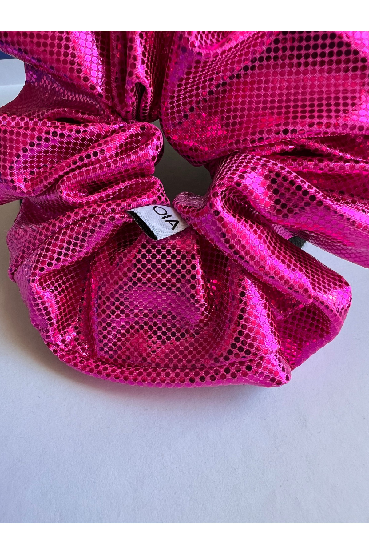 Parlak Scrunchie Toka Simit Saç Toka