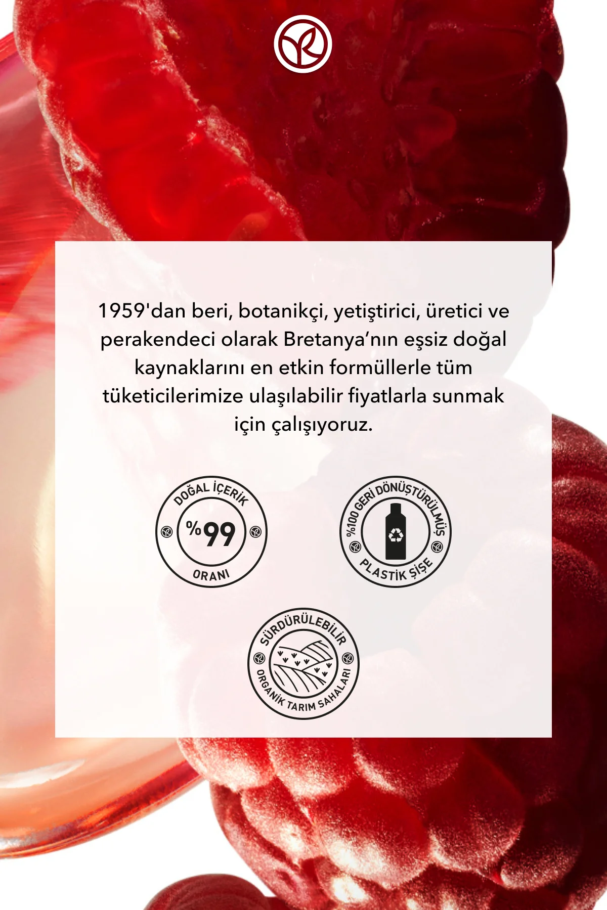 Parlatıcı Frambuaz Saç Sirkesi / Toniği - Normal Saçlar / Brillan