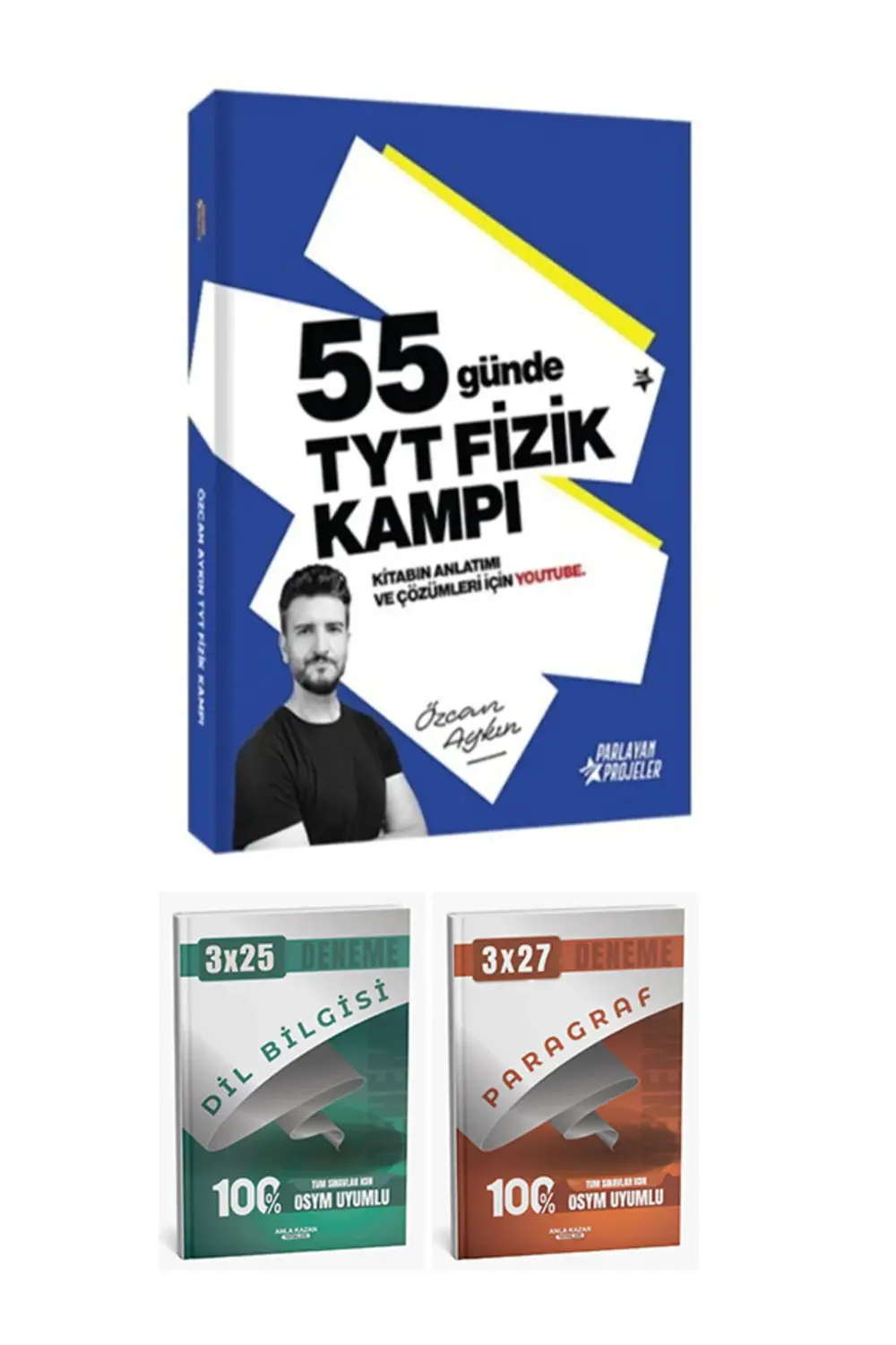 Parlayan Proje + Anla Kazan 2026 TYT 55 Günde Fizik Kamp ve Parag