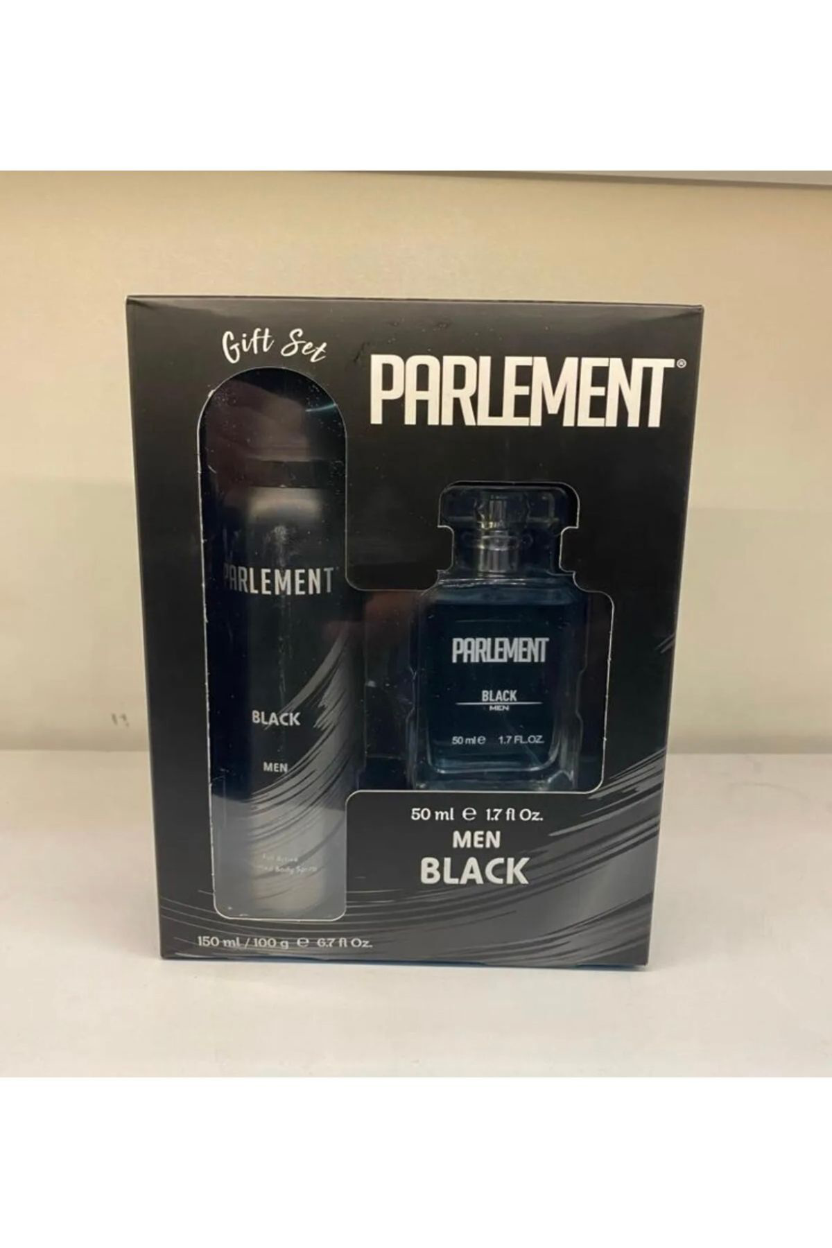 Parlement Kozmetik Parlement Black Men Set Parfüm 50 Ml Edt&150 M
