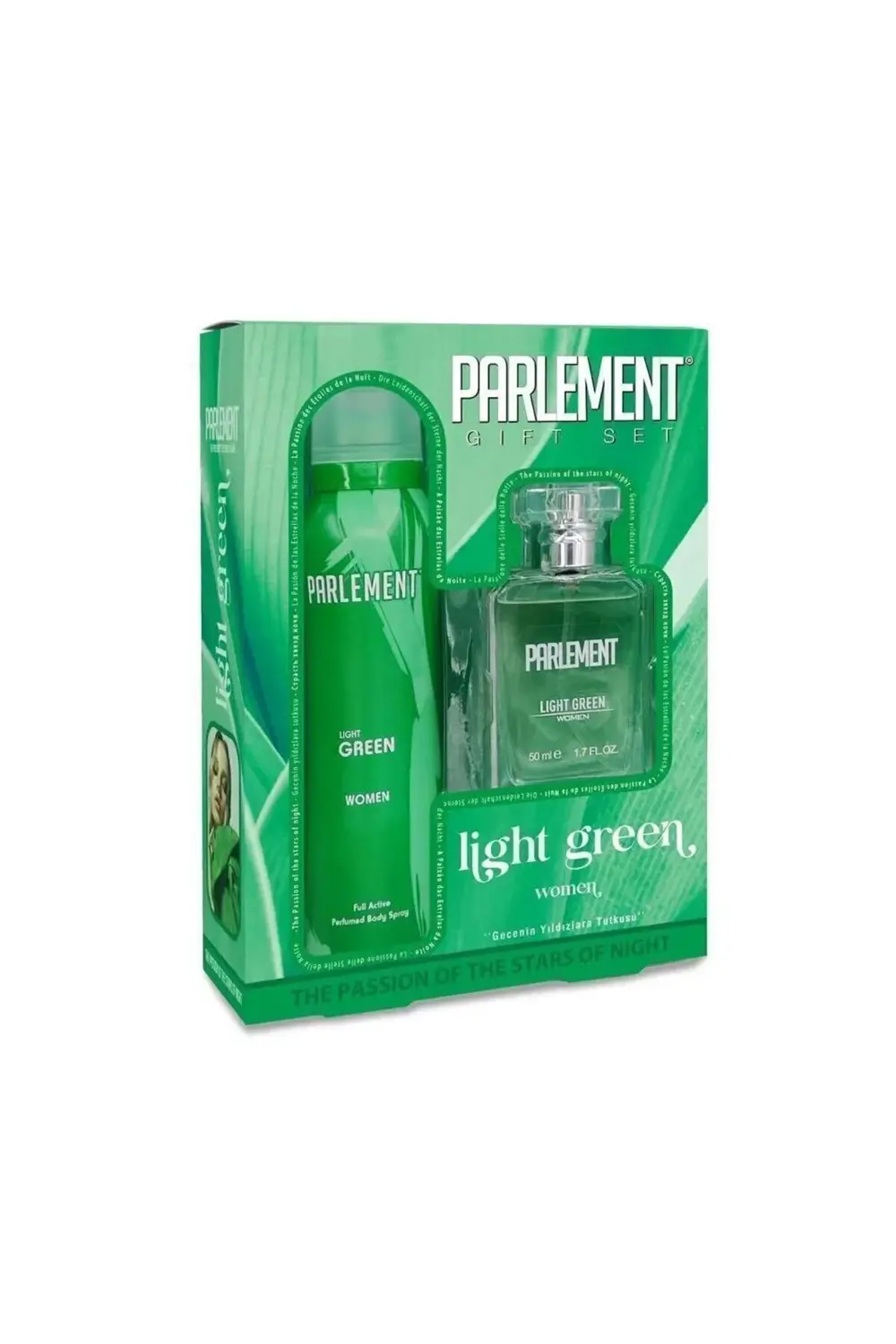 Parlement Light Green 50ml Edt + 150ml Kadın Set