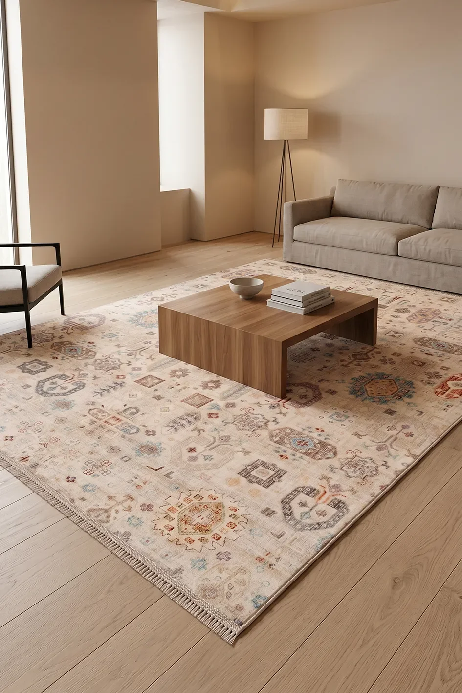 Parma Model Oturma Odası Halısı – 480.000 İlmek Sıklığı, 6 mm Hav Yüksekliği, Degrade Polyester Fiyatı, Yorumları ve Özellikleri