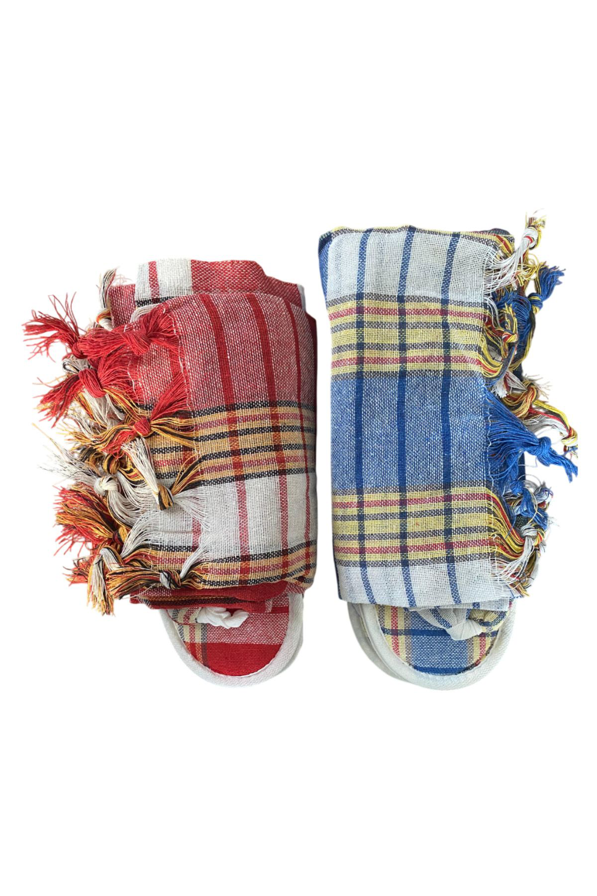 Otel Bukleti Parmak Arası Hamam Terliği Ve Peştemali %100 Pamuklu Banyo Hamam 