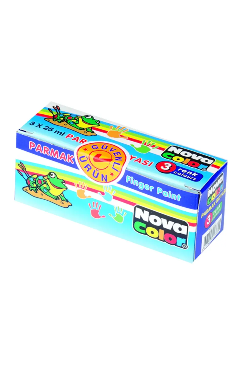 Parmak Boyası 3 Renk Nc-137 Kategori: Akrilik Boya