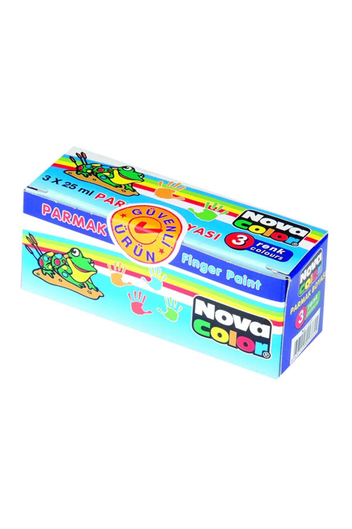 Parmak Boyası 3 Renk Nc-137 Kategori: Akrilik Boya