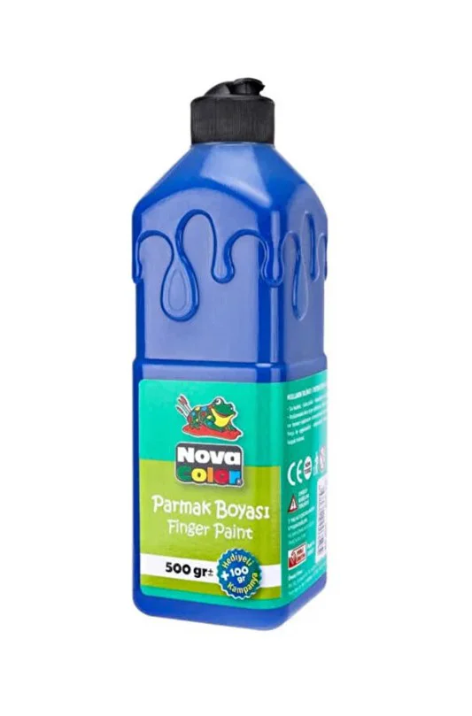 Parmak Boyası Mavi 500 gr Nc-372