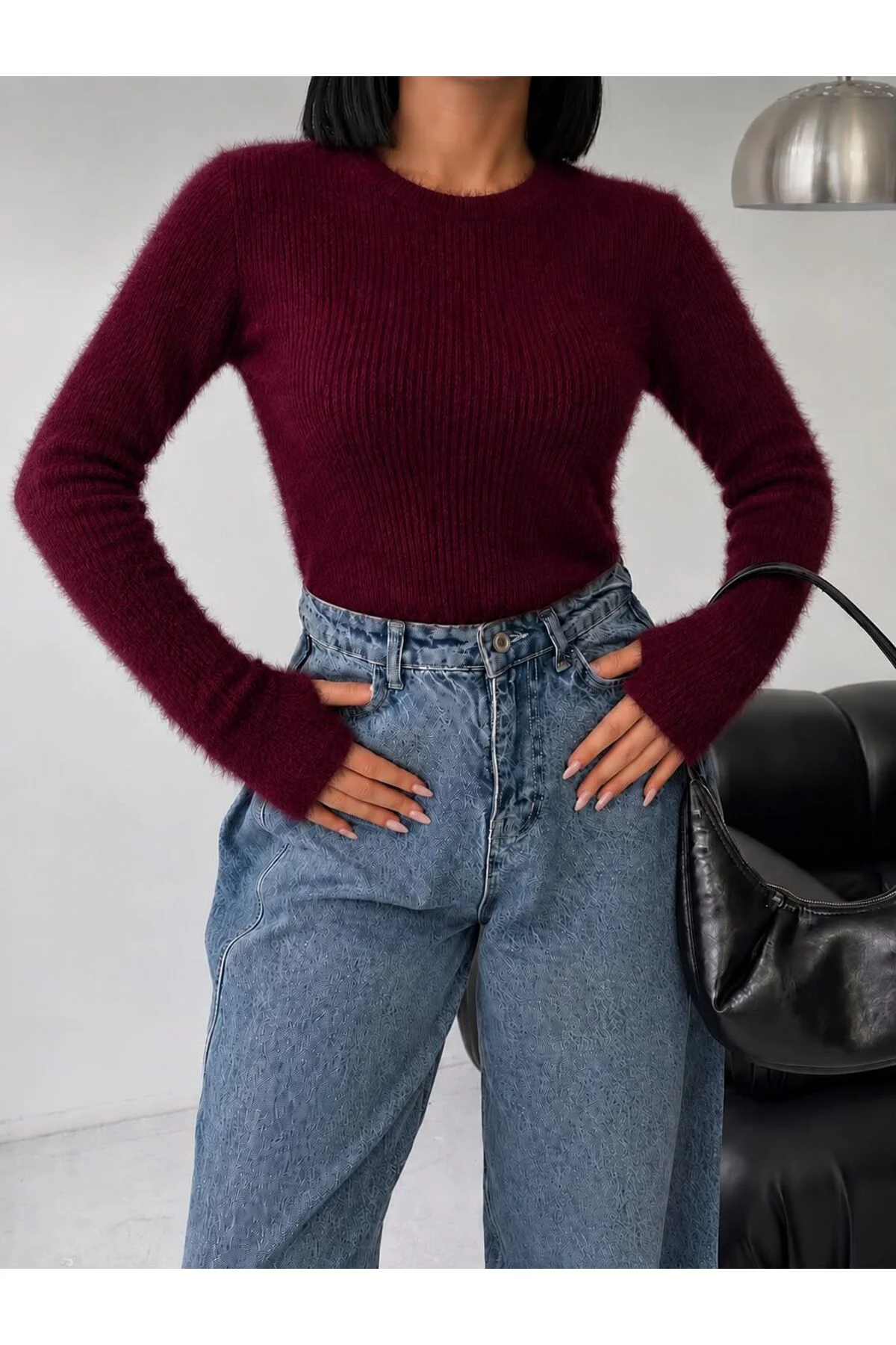 Parmak Geçirmeli Yumoş Body