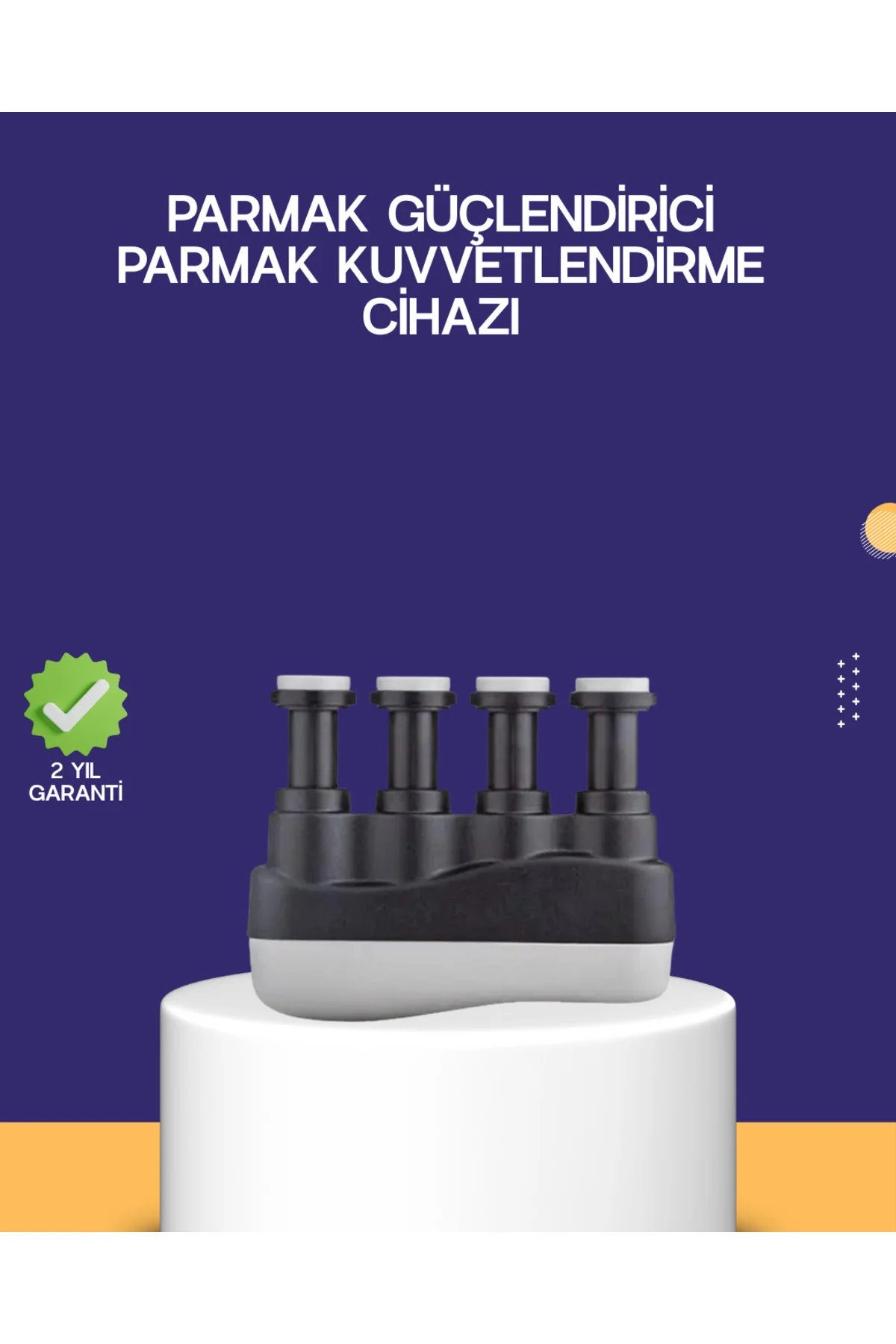 Parmak Güçlendirme Egzersiz Aleti Ayarlanabilir Direnç