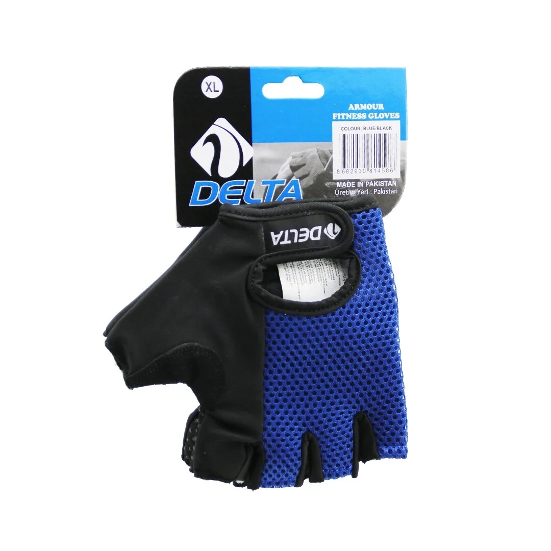Parmaksız - Fileli  Sporcu Eldiveni  Mavi /siyah Xl Bx40 Fiyatı, Yorumları ve Özellikleri