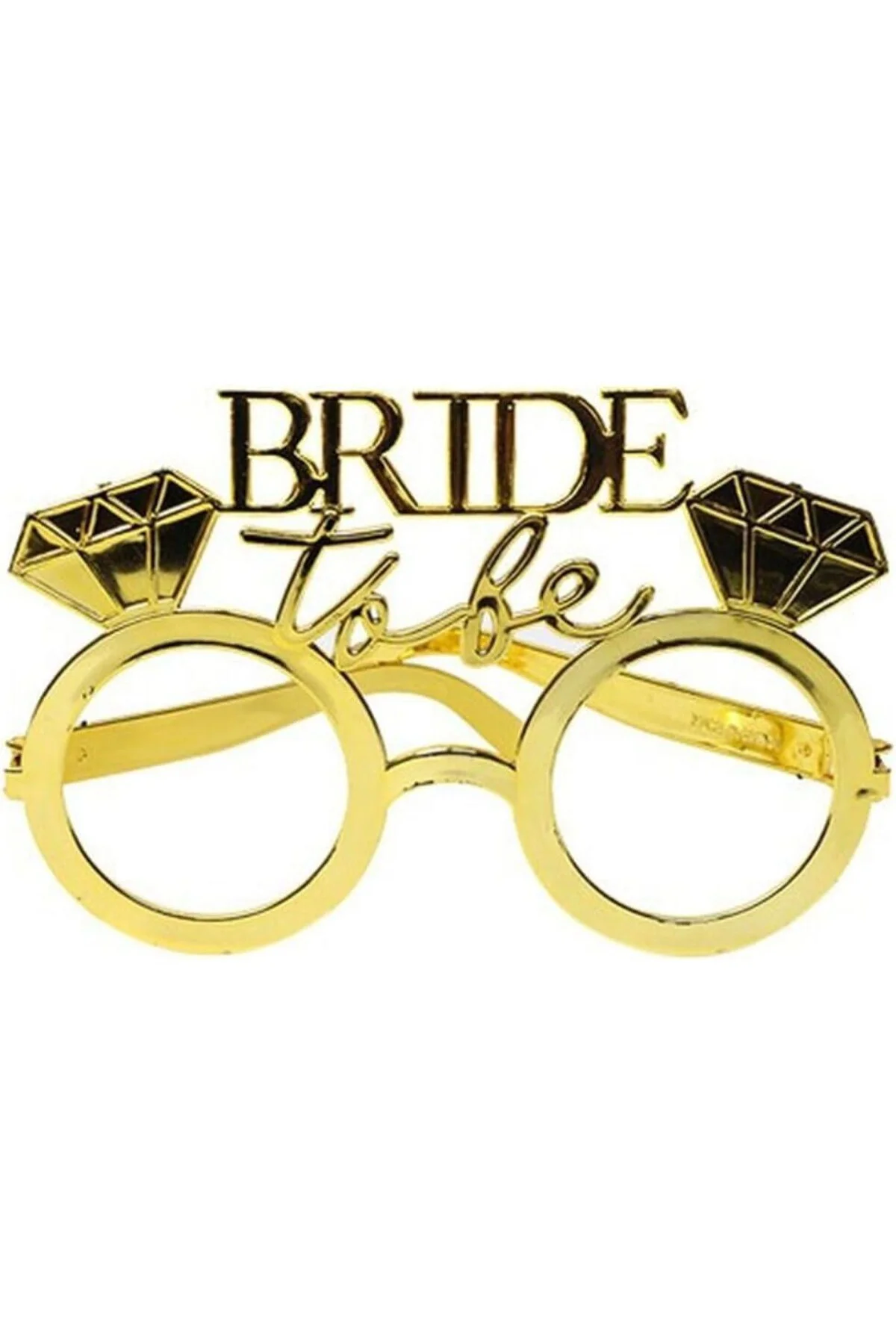 Parti Gözlük Bride To Be 12 Li, Gold