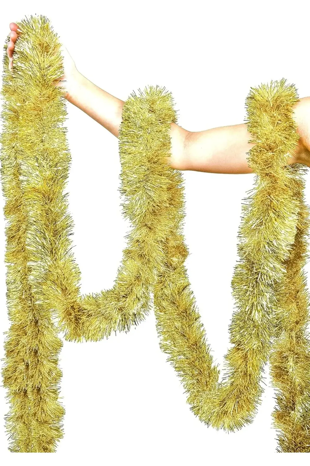 Parti Için Mega Kalın Sim Süs 2 Metre Uzunluk 10 Cm Genişlik Altı