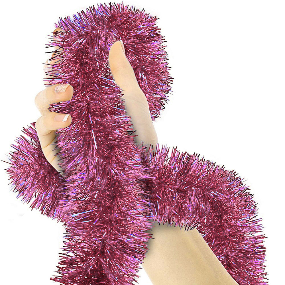 Parti İçin Sim Süs 2 Metre Uzunluk 6 cm Genişlik Pembe Renk İthal Parti İçin Sim Süs 2 Metre Uzunluk 6 cm Genişlik Pembe Renk İthal