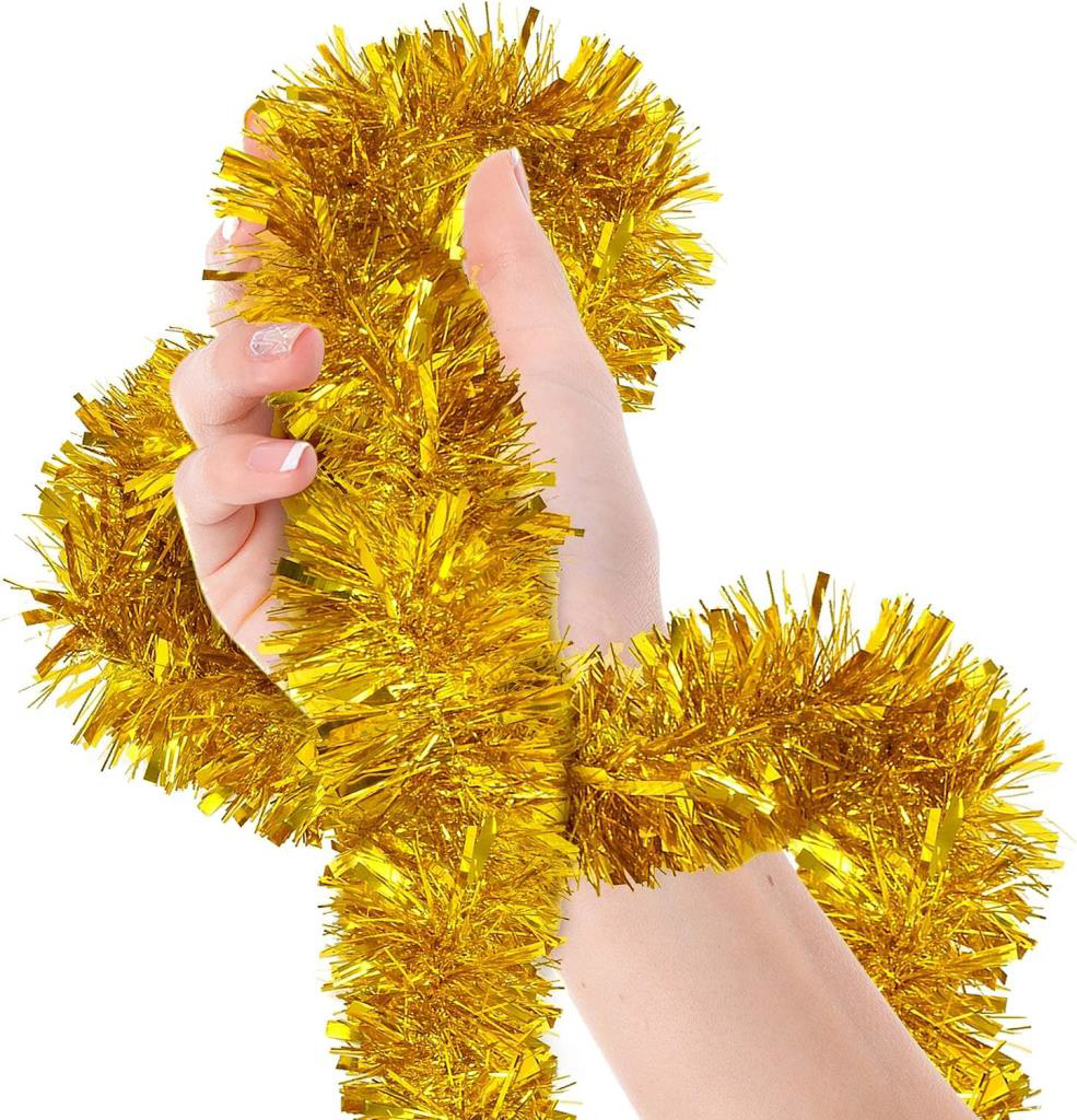 Parti İçin Sim Süs 2 Metre Uzunluk 6 cm Genişlik Altın Renk İthal Parti İçin Sim Süs 2 Metre Uzunluk 6 cm Genişlik Altın Renk İthal