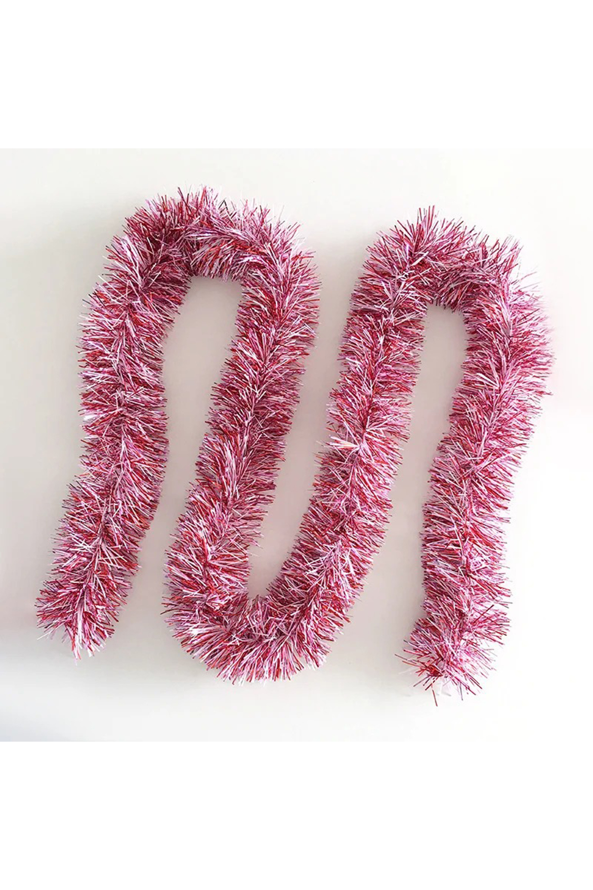 Güllü E Store Parti İçin Sim Süs 2 Metre Uzunluk 8 Cm Genişlik Pembe Renk İthal