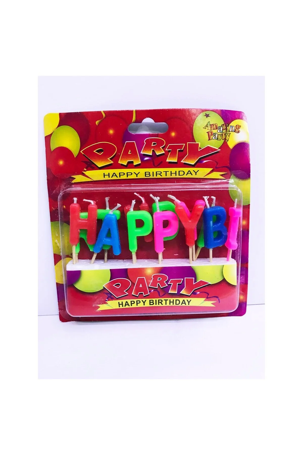 Parti Malzemeleri Renkli Happy Birthday Mum