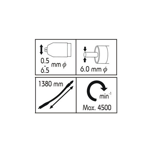 Partner 21909 Esnek Flexible Şaft 1380 Mm Vidalama Aparatı