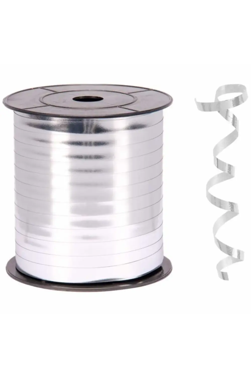 Party Country Şerit ( 8 mm ) Metalik Gümüş