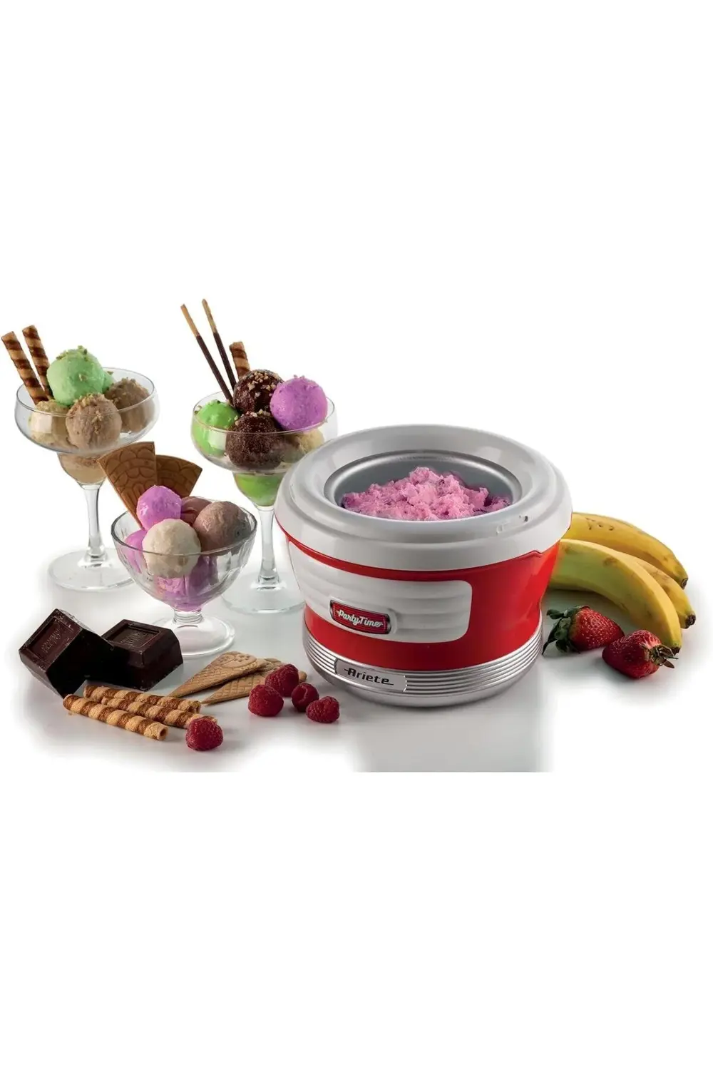 Ariete Party Tıme Dondurma Makinesi - Kırmızı