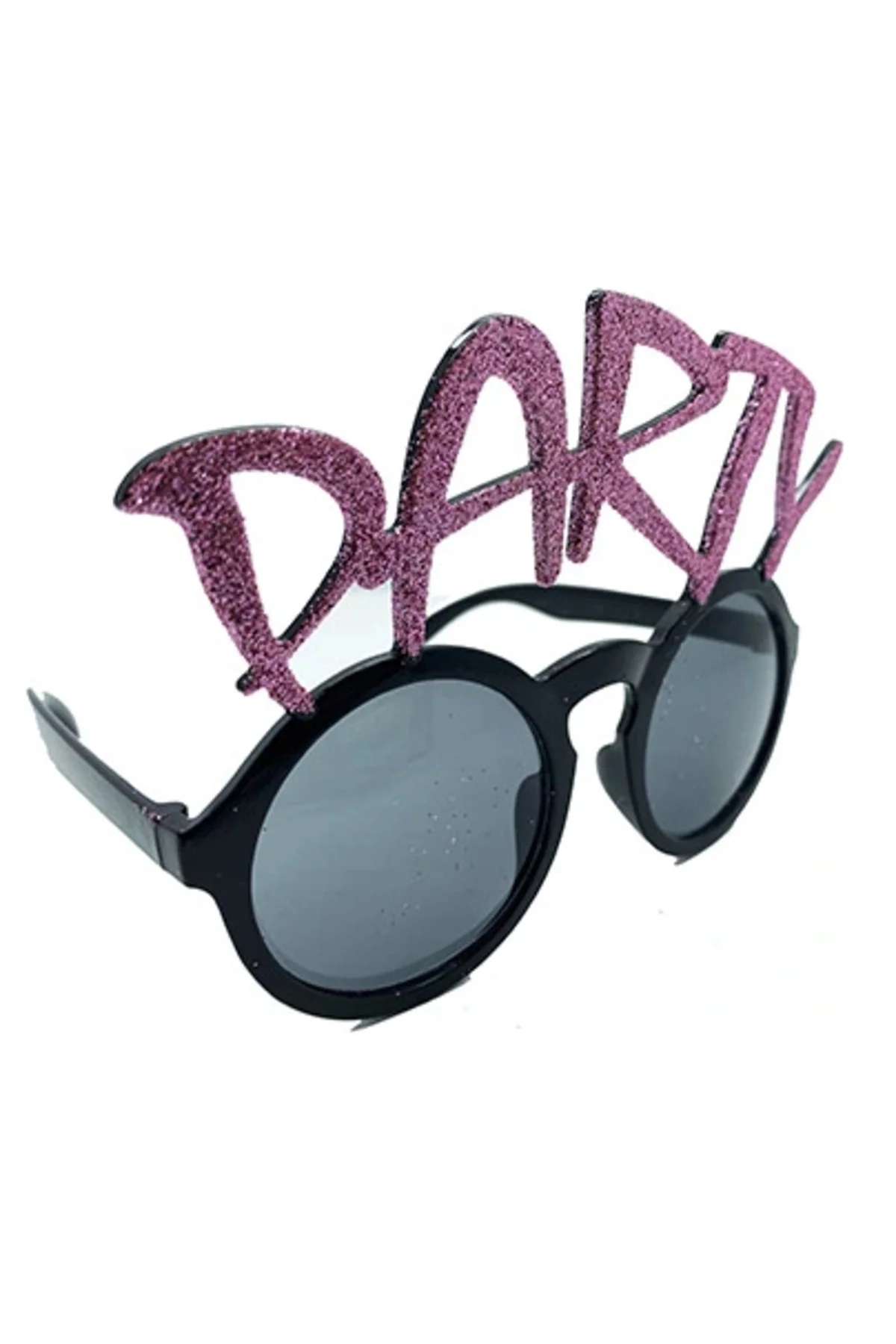 Party Yazılı Simli Pembe Renk Parti Gözlüğü 15X7 Cm Party Yazılı Simli Pembe Renk Parti Gözlüğü 15X7 Cm - Görsel 2
