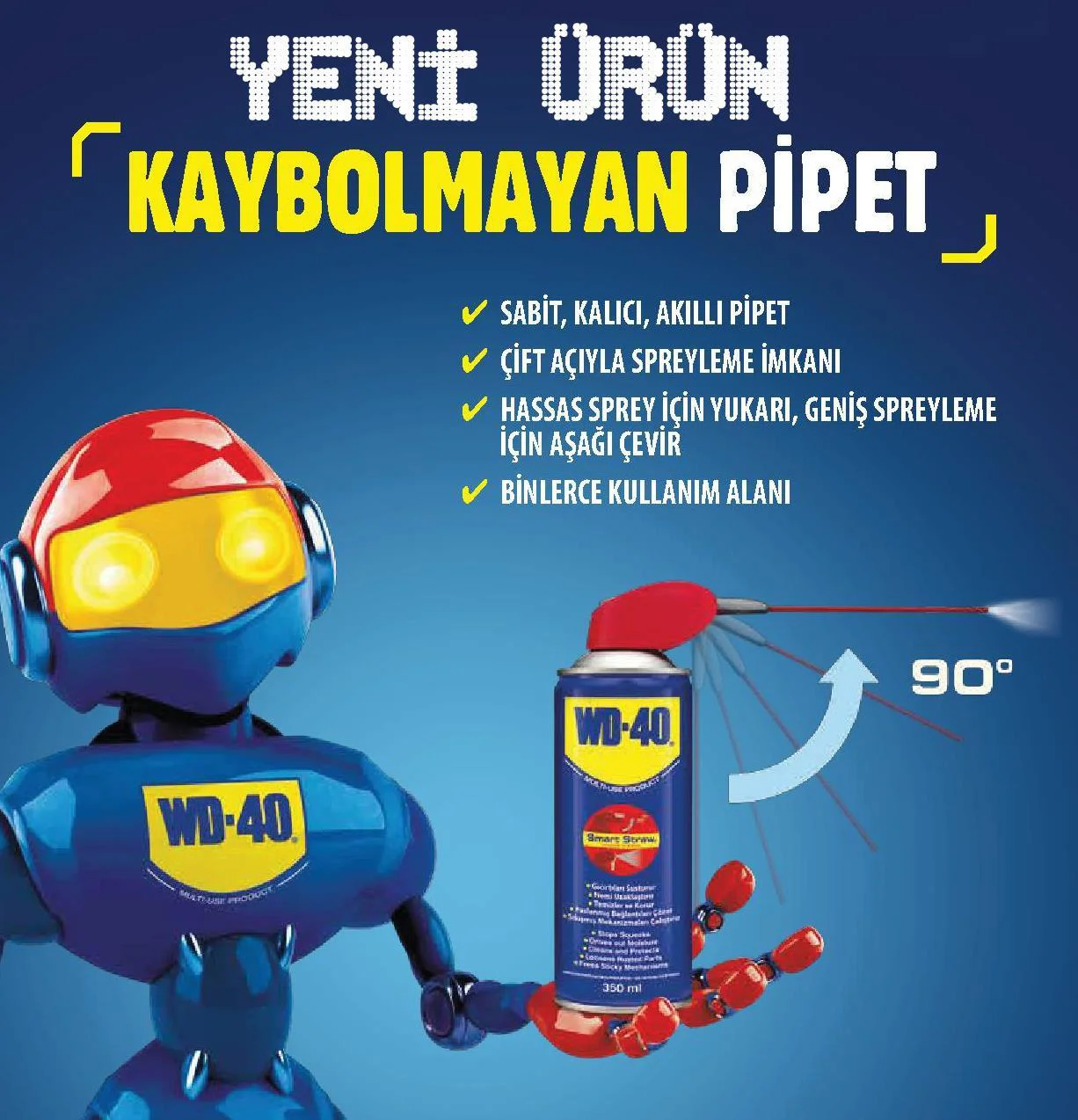 Pas Sökücü Yağlayıcı Spray 350 ml - Akıllı Pipetli Çok Amaçlı Bakım Ürünü Fiyatı, Yorumları ve Özellikleri