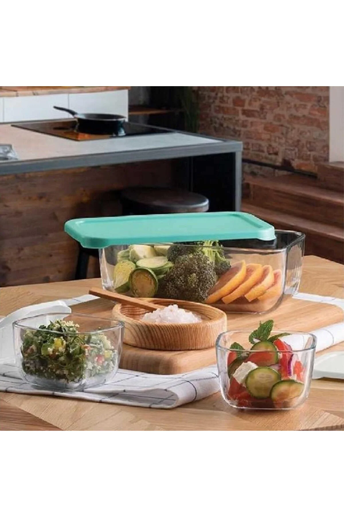 Paşabahçe BOX SNOW BOX SAKLAMA TAKIMI A HEDİYELİK KUTU Paşabahçe B