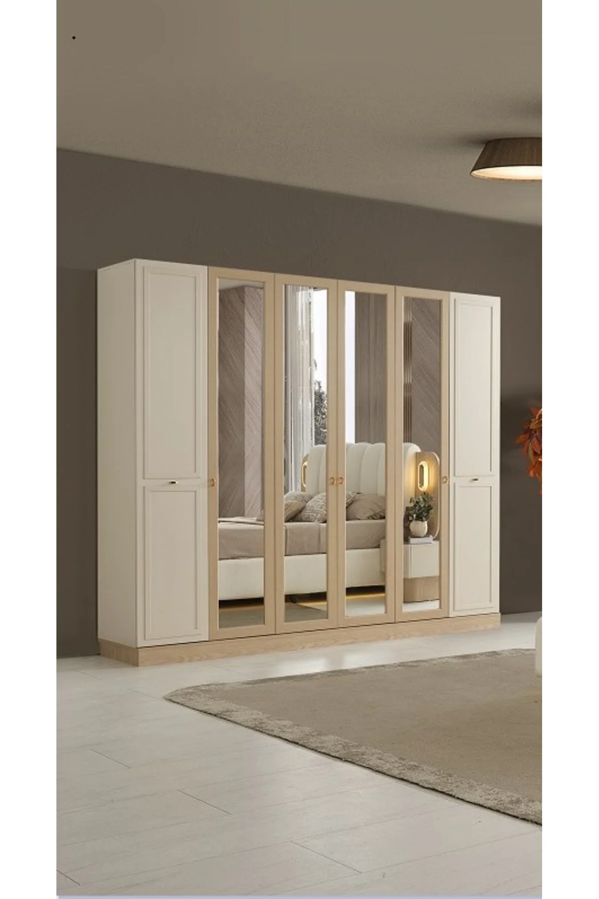 PAŞABAHÇE MDF 6 KAPILI DOLAP Fiyatı, Yorumları ve Özellikleri
