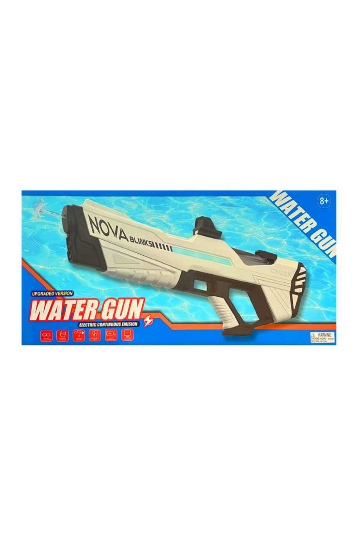 Art Tone Pasifik Su Tabancasi 8899D-1 Water Gun Şarjli 8+ (1 Adet)