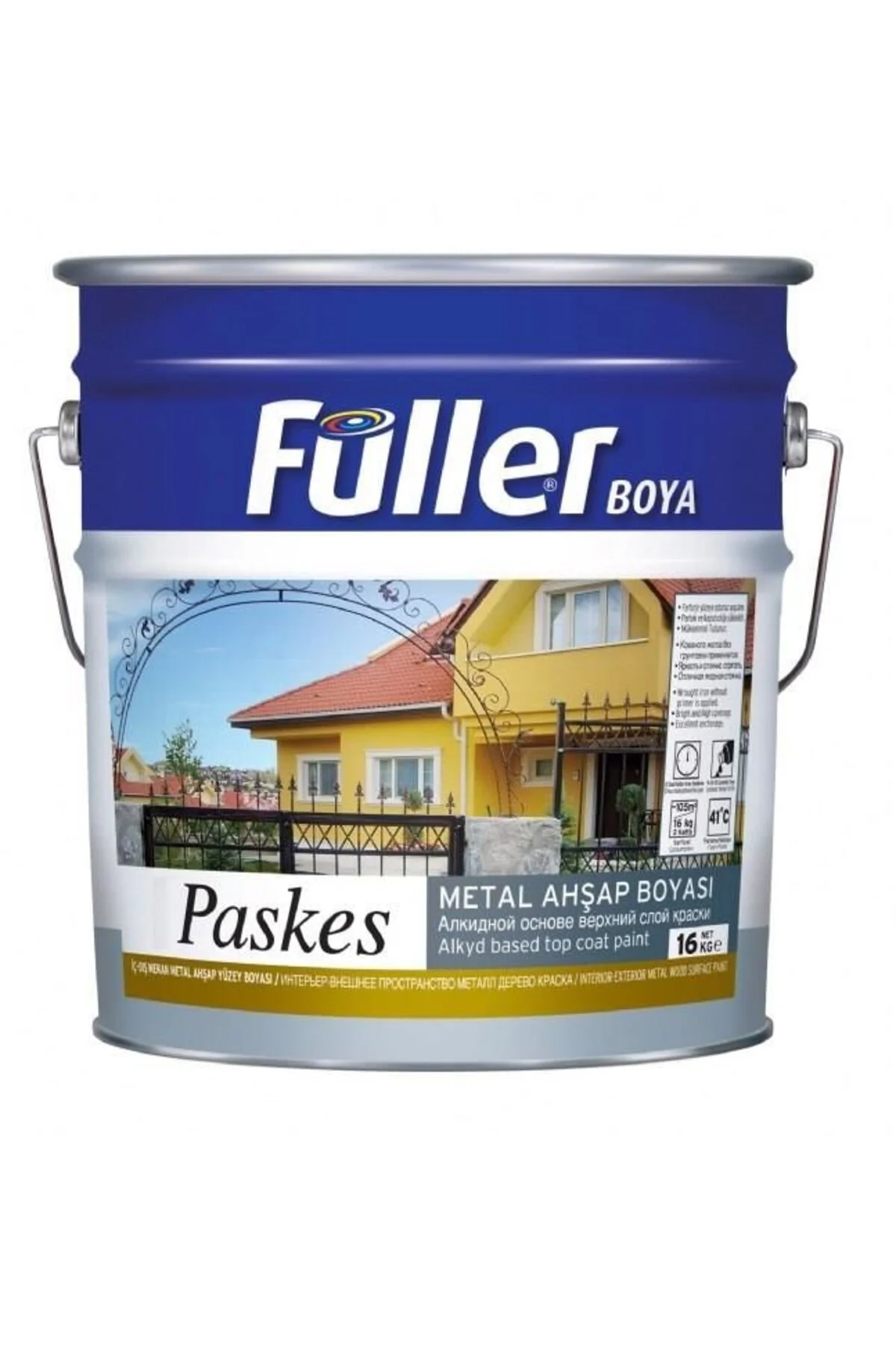 Paskes Sentetik Metal Boya 2,5 Kg Boncuk Mavi