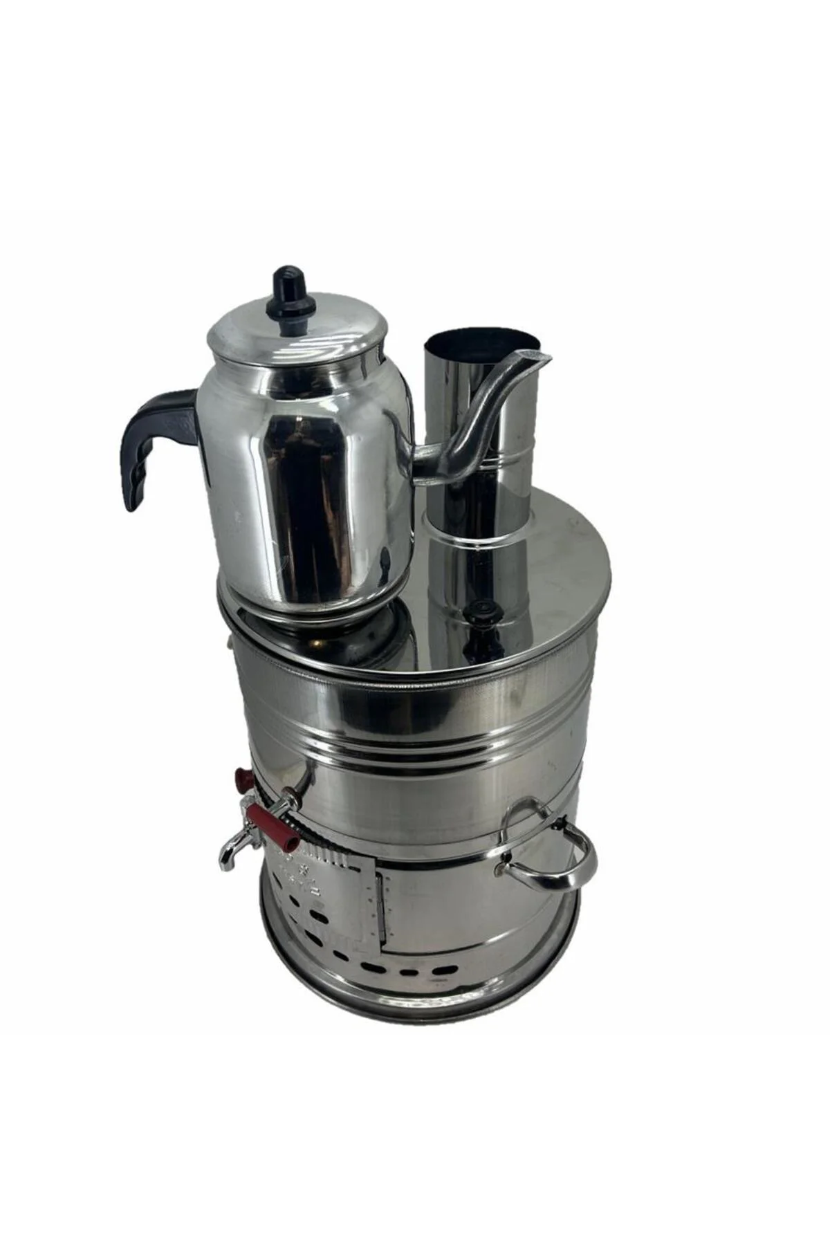 Paslanmaz 304 Çelik Demlikli 7 litre Semaver Fiyatı, Yorumları ve Özellikleri