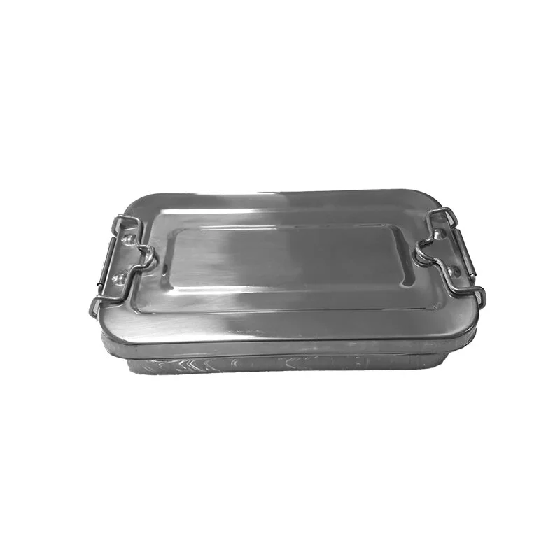 Paslanmaz Alet Kutusu 18x35x7 cm - 304 Kalite Paslanmaz Çelik