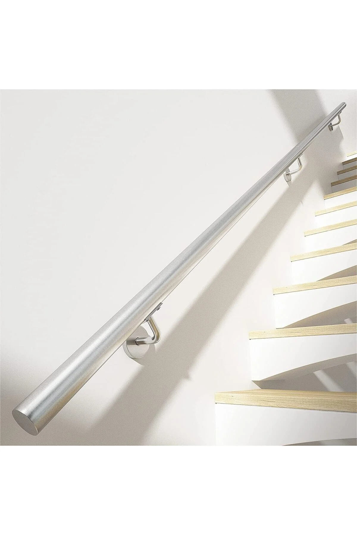 Paslanmaz Alüminyum Duvar Merdiven Tutamak 150 Cm