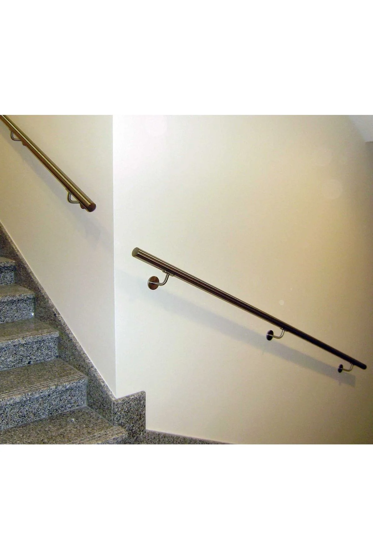 Paslanmaz Alüminyum Duvar Merdiven Tutamak 150 Cm Paslanmaz Alüminyum Duvar Merdiven Tutamak 150 Cm - Görsel 2