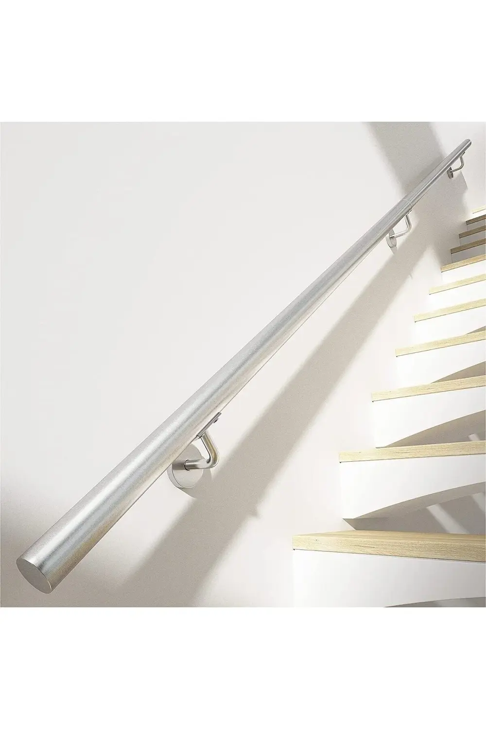 Paslanmaz Alüminyum Duvar Merdiven Tutamak 150 Cm