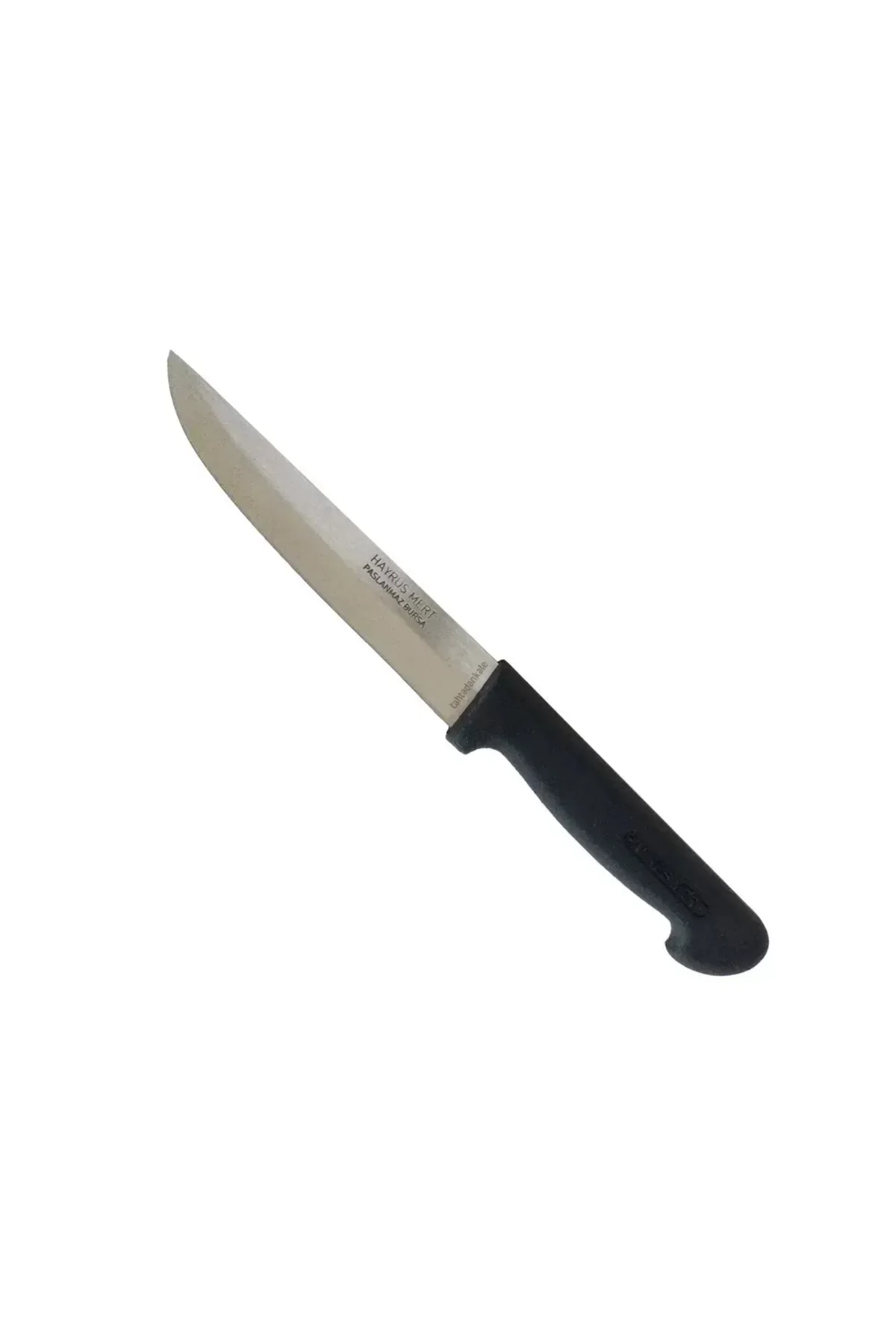 Paslanmaz Bursa Mutfak, Ekmek Bıçağı 14 Cm, Plastik Sap