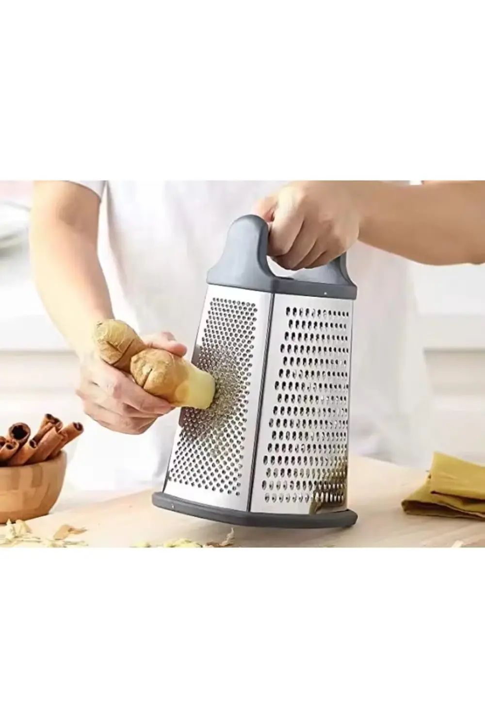 Paslanmaz Çelik 4 Taraflı Çok İşlevli Rende (Dilimleyici) 1200752