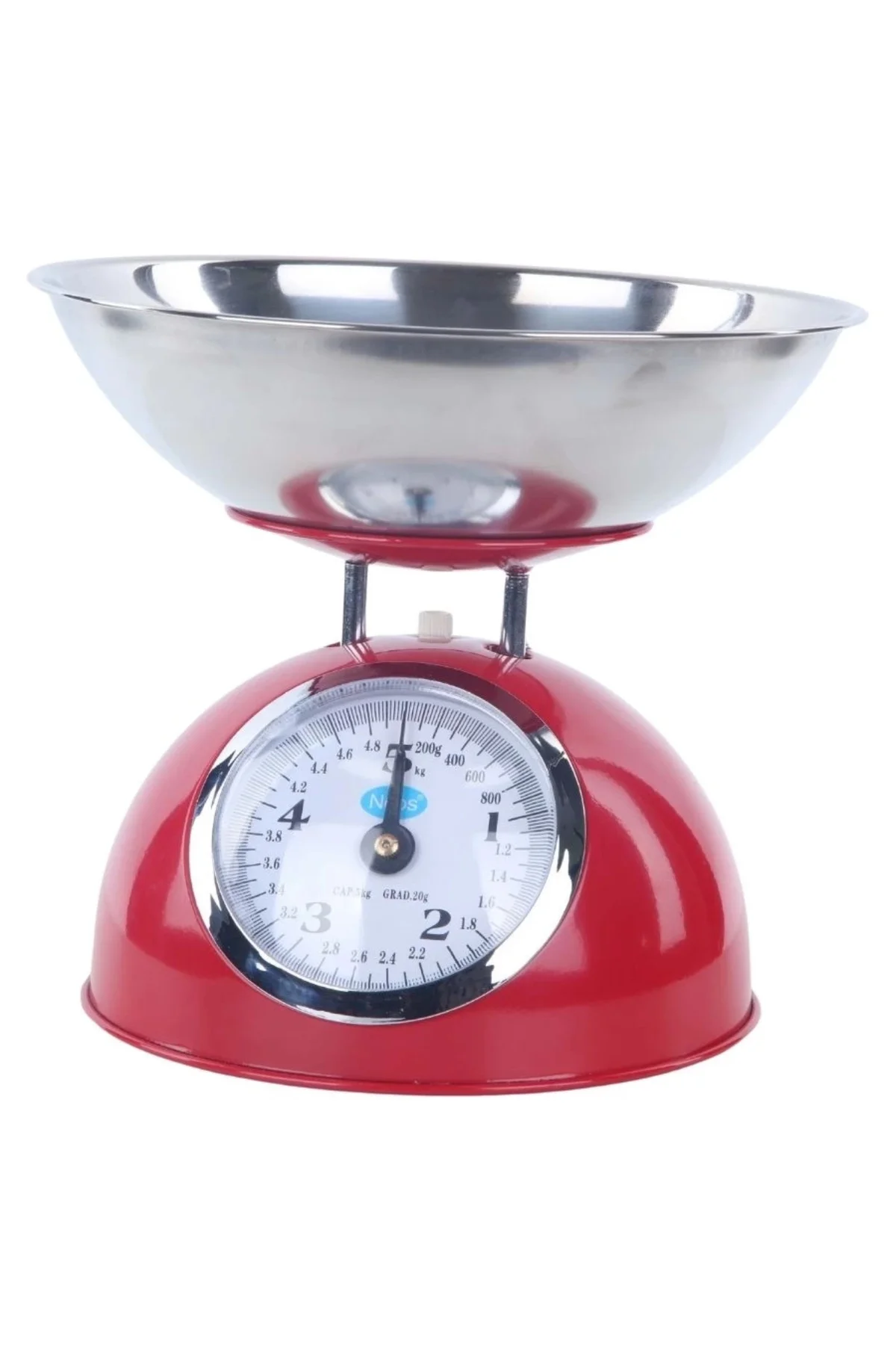 Paslanmaz Çelik 5 kg Kapasiteli Mekanik İnce Ayar Terazi | Hassas